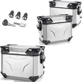 Bauletto + Valigie Laterali Trekker Outback Evo Smart Alluminio Dx Scantonata 119 Lt Trekker Outback Evo Smart Alluminio - Givi Compatibile Con Benelli Trk 702 (2023-2024)