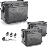 Bauletto + Valigie Laterali Trekker Outback Evo Smart Alluminio Nero 138 Lt Trekker Outback Evo Smart Alluminio - Givi Compatibile Con Honda Nc 750 X (2021-2025)