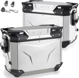 Valigie Laterali Monokey Cam-Side Trekker Outback Evo Smart Alluminio + Serratura 84 Lt Trekker Outback Evo Smart Alluminio - Givi Compatibile Con Ktm 1290 Super Adventure S (2021-2024)