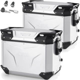 Valigie Laterali Monokey Cam-Side Trekker Outback Evo Smart Alluminio + Serratura 88 Lt Trekker Outback Evo Smart Alluminio - Givi Compatibile Con Ktm 1090 Adventure (2017-2019)