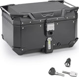 Bauletto Monokey Trekker Outback Evo Smart Alluminio Nero 58 Lt Trekker Outback Evo Smart Alluminio - Givi Compatibile Con Ktm 790 Adventure R (2019-2020)