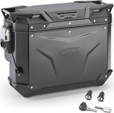 Valigia Laterale Destra Scantonata Monokey Cam-Side Trekker Outback Evo Smart Alluminio Nero + Serratura 33 Lt Givi Trekker Outback Evo Smart Alluminio Nero Taglia 33 Lt.