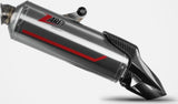 Terminale Di Scarico Con Omologazione Suono Sabbia Acciaio - Zard Compatibile Con Aprilia Tuareg 660 (2022-2023)