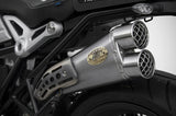 Terminale Di Scarico Con Omologazione Suono Special Edition Acciaio - Zard Compatibile Con Bmw R Nine T 1200 - Pure - Urban G - S (2021-2023)