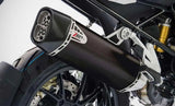 Terminale Di Scarico Con Omologazione Suono Carbonio Coppa Carbonio - Zard Compatibile Con Bmw R 1250 Gs (2019-2020)