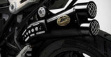 Terminale Di Scarico Con Omologazione Suono Special Edition Acciaio Nero - Zard Compatibile Con Bmw R Nine T 1200 - Pure - Urban G - S (2017-2020)