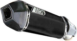Terminale Di Scarico Con Omologazione Suono Penta Titanio Nero Coppa Carbonio - Zard Compatibile Con Ducati Hypermotard 821 Sp (2013-2015)