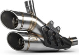 Terminale Di Scarico Con Omologazione Suono Acciaio - Zard Compatibile Con Ducati Diavel 1260 Euro5 (2021-2022)