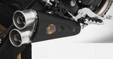 Complete Catalytic Exhaust System With Sound Certification Special Edition Stainless Steel - Zard Compatible With Ducati Scrambler 800 (2015-2019)