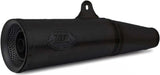Terminale Di Scarico Con Omologazione Suono Zuma Acciaio Nero Coppa Alluminio Nero - Zard Compatibile Con Ducati Scrambler 800 Desert Sled (2021-2022)