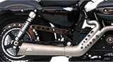 Complete Catalytic Exhaust System With Sound Certification Sport Stainless Steel - Zard Compatible With Harley-Davidson Sportster (2014-2016)