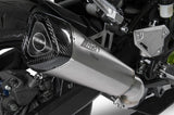 Impianto Di Scarico Completo Catalizzato E Con Omologazione Suono Titanio Coppa Carbonio - Zard Compatibile Con Kawasaki Z 900 A2 (2020-2023)