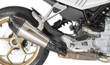 Exhaust Tip With Noise Certification Titanium Endcap Carbon - Zard Compatible With Moto Guzzi V 100 Mandello 1000 (2023)