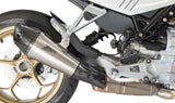 Terminale Di Scarico Con Omologazione Suono Titanio Coppa Carbonio - Zard Compatibile Con Moto Guzzi V 100 Mandello 1000 (2023)