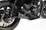 Terminale Di Scarico Con Omologazione Suono Acciaio Nero - Zard Compatibile Con Royal Enfield Hunter 350 (2023)