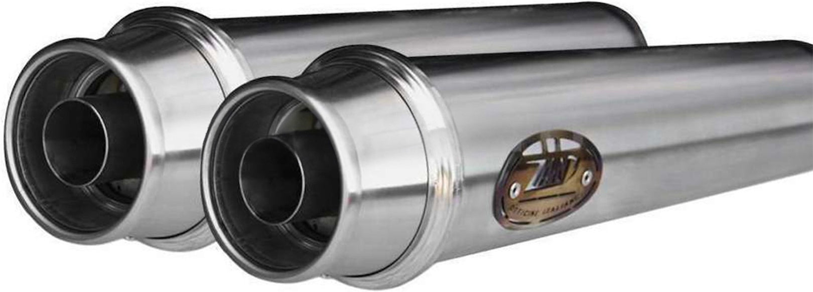 Exhaust Tip With Noise Certification Stainless Steel - Zard Compatible With Triumph Bobber 1200 (2020-2023)