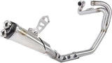 Impianto Di Scarico Completo Catalizzato E Con Omologazione Suono Acciaio Coppa Carbonio - Zard Compatibile Con Triumph Scrambler 1200 (2021-2023)