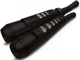 Exhaust Tip With Noise Certification Conical Steel Black - Zard Compatible With Triumph Street Scrambler 900 (2017-2023)