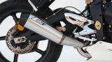Terminale Di Scarico Con Omologazione Suono Acciaio Coppa Carbonio - Zard Compatibile Con Triumph Street Triple 675 (2007-2012)