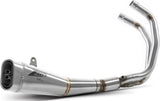 Impianto Di Scarico Completo Catalizzato E Con Omologazione Suono Acciaio - Zard Compatibile Con Yamaha Xsr 700 (2014-2016)