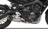 Impianto Di Scarico Completo Catalizzato E Con Omologazione Suono Acciaio Coppa Carbonio - Zard Compatibile Con Yamaha Mt-09 (2017-2020)