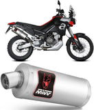 Terminale Di Scarico Con Omologazione Suono Dakar Inox - Mivv Compatibile Con Aprilia Tuareg 660 (2022-2024)
