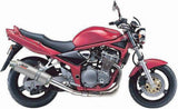 Terminale Di Scarico Con Omologazione Suono Oval Inox - Mivv Compatibile Con Suzuki Gsf 600 Bandit (2000-2004)