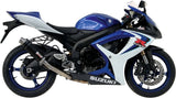 Terminale Di Scarico Catalizzato E Con Omologazione Suono Gp Carbonio - Mivv Compatibile Con Suzuki Gsx-R 750 (2006-2007)