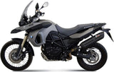 Exhaust Tip With Noise Certification Suono Steel Black Carbon - Mivv Compatible With Bmw F 800 Gs (2008-2017)