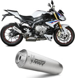 Terminale Di Scarico Con Omologazione Suono X-M1 Titanio - Mivv Compatibile Con Bmw S 1000 R (2017-2020)