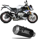 Terminale Di Scarico Con Omologazione Suono Mk3 Carbonio - Mivv Compatibile Con Bmw S 1000 R (2017-2020)