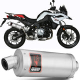 Terminale Di Scarico Con Omologazione Suono Dakar Inox - Mivv Compatibile Con Bmw F 750 Gs (2018-2024)