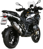 Terminale Di Scarico Con Omologazione Suono Speed Edge Inox Carbonio - Mivv Compatibile Con Bmw R 1250 Gs Adventure (2019-2023)