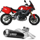 Terminale Di Scarico Con Omologazione Suono X-M1 Inox Nero - Mivv Compatibile Con Bmw F 900 Xr (2020-2024)