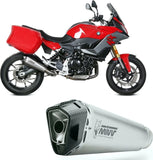 Terminale Di Scarico Con Omologazione Suono Delta Race Inox Carbonio - Mivv Compatibile Con Bmw F 900 Xr (2020-2024)