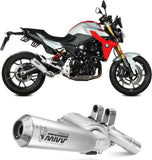 Terminale Di Scarico Con Omologazione Suono X-M1 Titanio - Mivv Compatibile Con Bmw F 900 R (2020-2024)