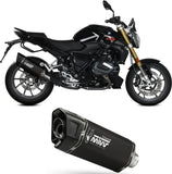 Terminale Di Scarico Con Omologazione Suono Sr-1 Titanio Nero - Mivv Compatibile Con Bmw R 1250 (2021-2024)