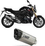 Terminale Di Scarico Con Omologazione Suono Sr-1 Titanio - Mivv Compatibile Con Bmw R 1250 (2021-2024)