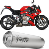 Terminale Di Scarico Con Omologazione Suono X-M1 Titanio - Mivv Compatibile Con Bmw S 1000 R (2021-2024)