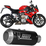 Exhaust Tip With Noise Certification Mk3 Carbon - Mivv Compatible With Bmw S 1000 R (2021-2024)