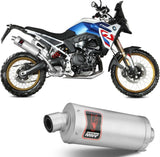 Terminale Di Scarico Con Omologazione Suono Dakar Inox - Mivv Compatibile Con Bmw F 900 Gs (2024)