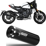 Terminale Di Scarico Con Omologazione Suono Hr-1 Inox Nero - Mivv Compatibile Con Cfmoto 700 Cl-X (2023-2024)