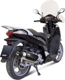 Impianto Di Scarico Completo Catalizzato E Con Omologazione Suono Urban Inox - Mivv Compatibile Con Honda Sh 300 (2007-2014)