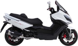 Impianto Di Scarico Completo Non Catalizzato E Con Omologazione Suono Urban Inox - Mivv Compatibile Con Kymco Xciting 500 (2005-2014)