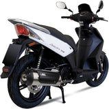 Impianto Di Scarico Completo Catalizzato E Con Omologazione Suono Urban Inox - Mivv Compatibile Con Kymco Agility 200 R16 (2014-2016)