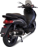 Complete Catalytic Exhaust System With Sound Certification Urban Stainless Steel - Mivv Compatible With Piaggio Beverly 250 (2004-2007)