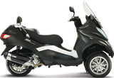 Complete Catalytic Exhaust System With Sound Certification Urban Stainless Steel - Mivv Compatible With Piaggio X7 125 (2007)