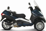 Impianto Di Scarico Completo Non Catalizzato E Con Omologazione Suono Urban Inox - Mivv Compatibile Con Piaggio Mp3 400 (2007-2011)