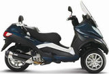 Impianto Di Scarico Completo Catalizzato E Con Omologazione Suono Urban Inox - Mivv Compatibile Con Piaggio Mp3 400 (2007-2011)