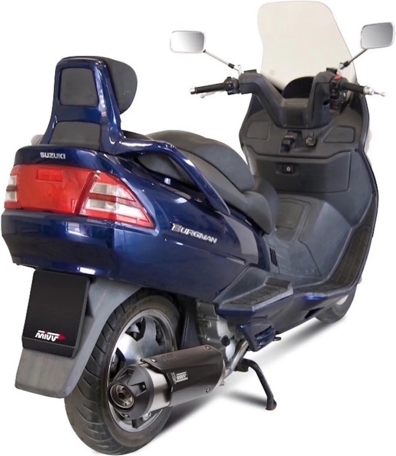 Impianto Di Scarico Completo Catalizzato E Con Omologazione Suono Urban Inox - Mivv Compatibile Con Suzuki An 400 Burgman (1999-2002)